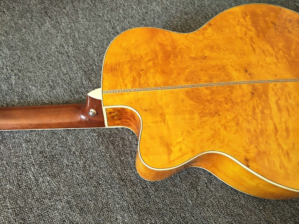 12 Strings Acoustic Guitar / guitar natural AAA Solid Spruce Body 43 inch Guitar Acoustic Fishman Pickups guitar
