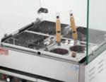 Electric Food Kitchen Equipment Quickly Prepares Vegetables Meatballs For