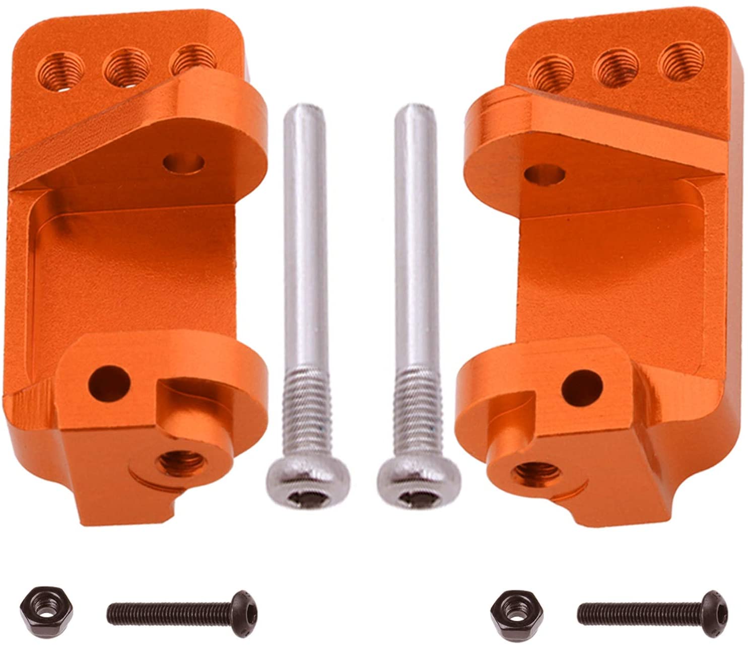 Color Anodizing Machined Alloy Caster Blocks 4 Axis 5052 CNC Aluminum Parts
