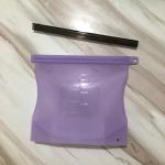 New Eco-friendly Silicone Kitchen Utensils Keeping Fresh Storage Bag 1L 1.5L BPA