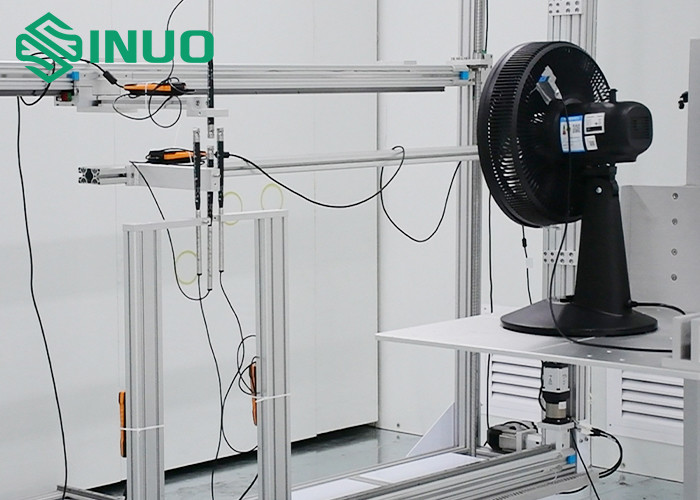 IEC 60879 Tower Fan Table Fans Energy Efficiency Performance Test Chamber
