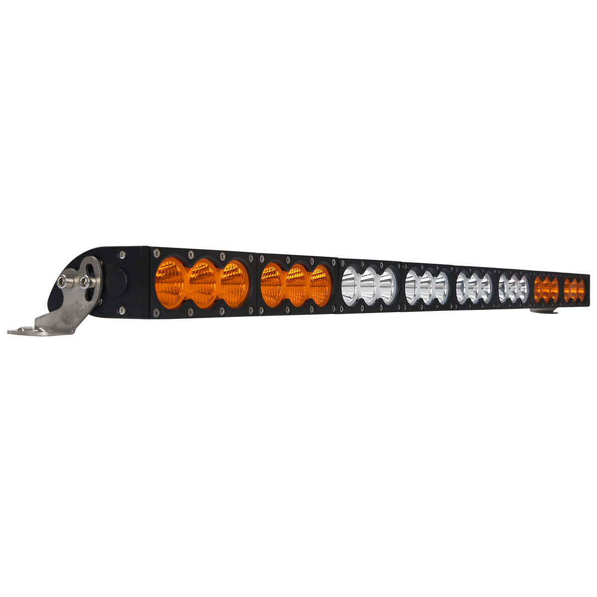 H Style 240W White to Yellow Color 24pcs 10W CREE LED LIGHT BAR 6000K 10-30V Combo Beam,Flood Beam, Spot beam