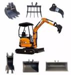 1200mm Width Excavator Tilt Bucket Attachment Drainage Grading Digging Standard