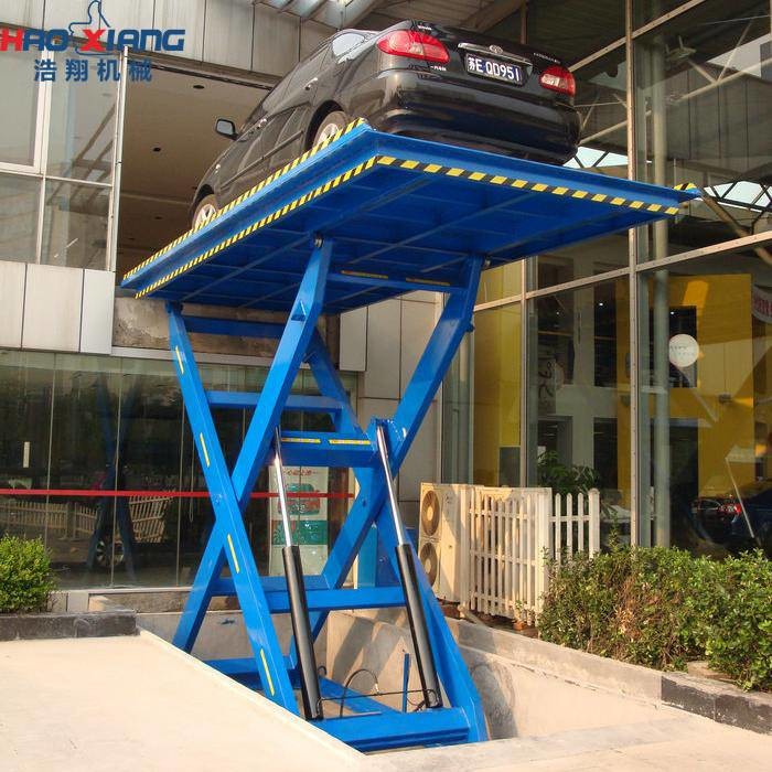 Outdoor Portable Scissor Lift Platform For Elevated Work Environments