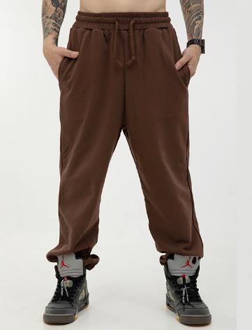 Custom Clothing Factory China 350GSM French Terry Men'S Sweatpants With