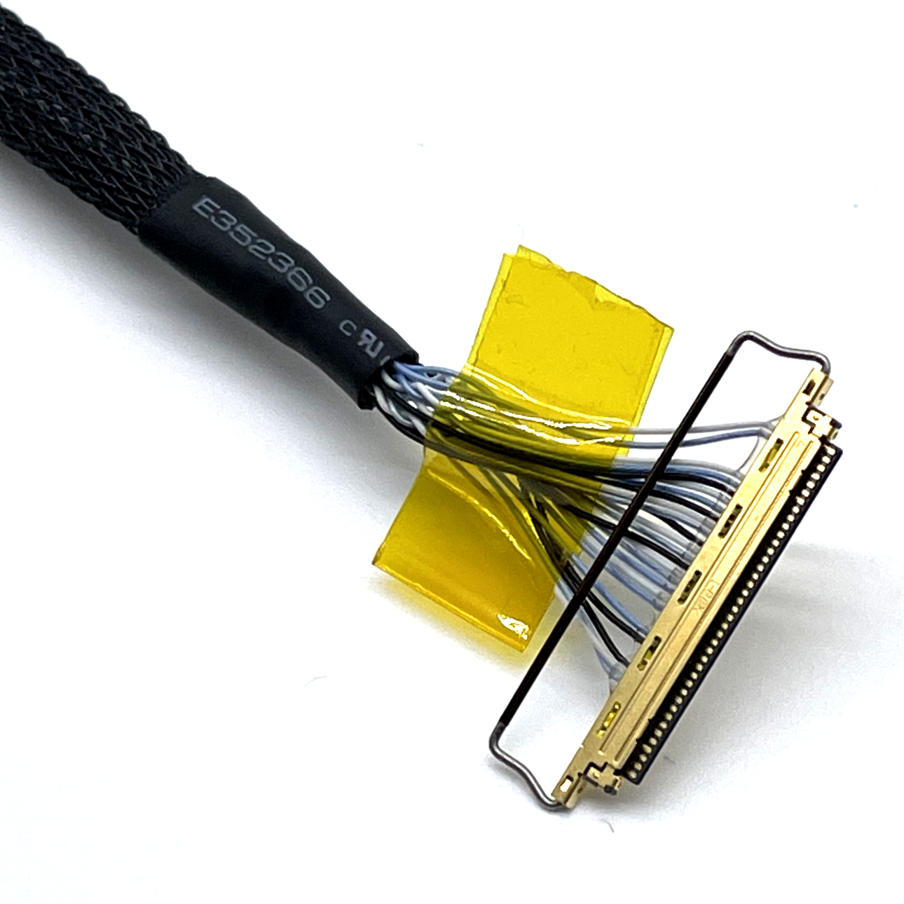 Pin Connector Twisted LVDS Cables LVDS Wire Harness Electronic Connection Cable