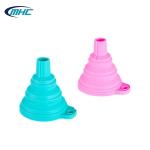 Mini Collapsible Silicone Kitchen Funnels Oil Liquid Reusable Customized Food