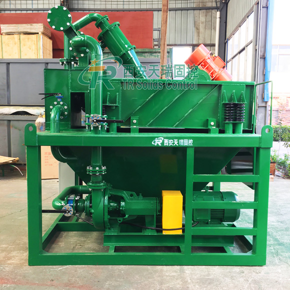 50μm Separation Point Bored Pile Drilling Mud System Well Drilling Mud Disposal Use