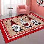 Cartoon Merry Christmas Patterns Living Room Floor Carpets