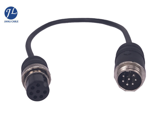 IP68 GX16 7Pin Aviation Cable 10M Waterproof Backup Rearview Camera