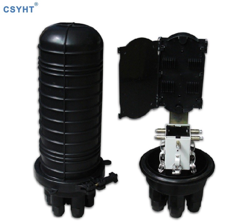 FTTH 18mm Cable Fiber Optic Splice Closure IP67 96cores