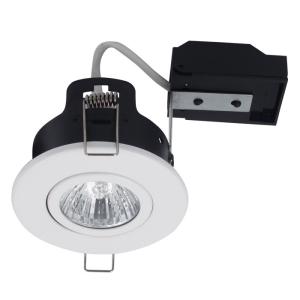 Quality Tiltable Fire Rated GU10 Downlight Fixture 90 Minutes Fire Protection wholesale