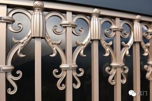 Quality Golden Cottage Motorized Sliding Gate Collapsible Aluminum Automatic For Bungalow wholesale
