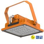 Lightweight IP66 Atex Zone 2 Hazardous Area Lighting 100W 120W 150W