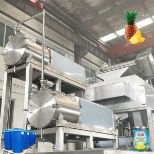 Quality UHT Sterilizing Juice Pineapple Processing Line 1500T/Day wholesale