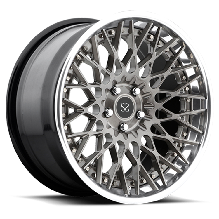 2-PC 18 19 20 21 22 Inch Polished For Audi S4 Rims Forged Alloy Custom Wheels