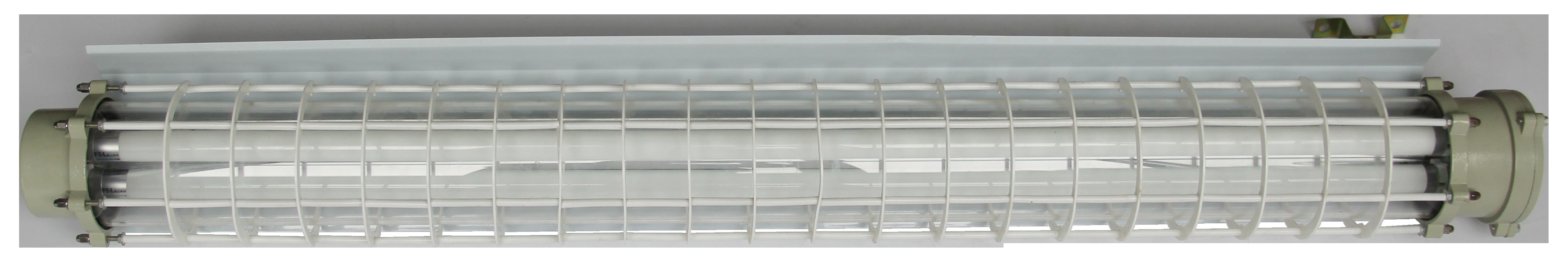 Ip66 1.2M 4Ft Led Linear Explosion Proof Lamps Industrial 18-36W Double Tube Explosion Proof Fluorescent Light