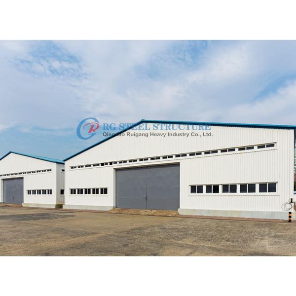 Sustainable Steel Frame Industrial Building , Modern Steel Frame Structure