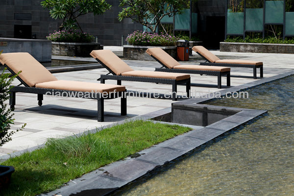 Poolside Sun Lounger Chair Luxury Outdoor Furniture for Ultimate Poolside Relaxation