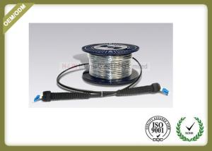 Quality NSN boot LC duplex Fiber Optic Jumper NSN-NSN LSZH 7.0mm diameter wholesale