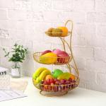 Anti Rust 3 Tier Stainless Steel Fruit Basket