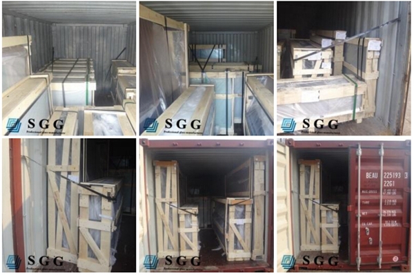 Top quality 10mm laminated safety glass for building