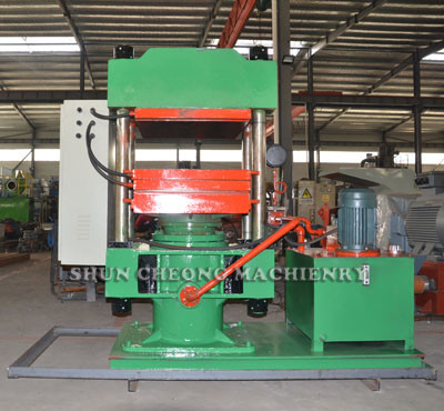 SGS 100T Hydraulic Vulcanizing Rubber Curing Press Machine