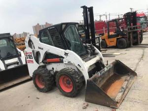 Quality Original Color S185 Used Bobcat Skid Loaders Safety Operation In Good Condition wholesale