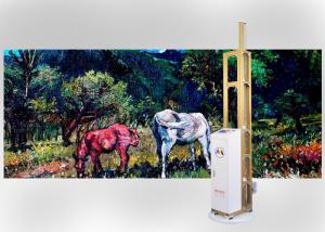 Quality 1800mm Height Smart Inkjet 2880 Dpi Wall Printer 3d wholesale