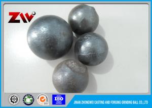 Quality Mineral Processing forged steel ball 60mn B2 HRC 60-68 High Hardness wholesale