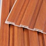 Bamboo Charcoal Thermoplastics WPC Wood Slat Panel 1220*2440*5mm