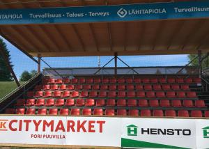 Quality UV Resistant Spectator Fixed Seating Systems Bondi Seat 420mm Width For Grandstands wholesale