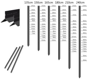 Quality Australian/NZ Style Cheap Y posts/galvanized and Black bitumen coated Star pickets posts/ China wholesale best sales sta wholesale