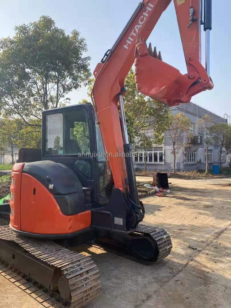 Hitachi hot sale Second hand hydraulic crawler excavator good condition HITACHI 55 Cheap price used mini diggerJapanese
