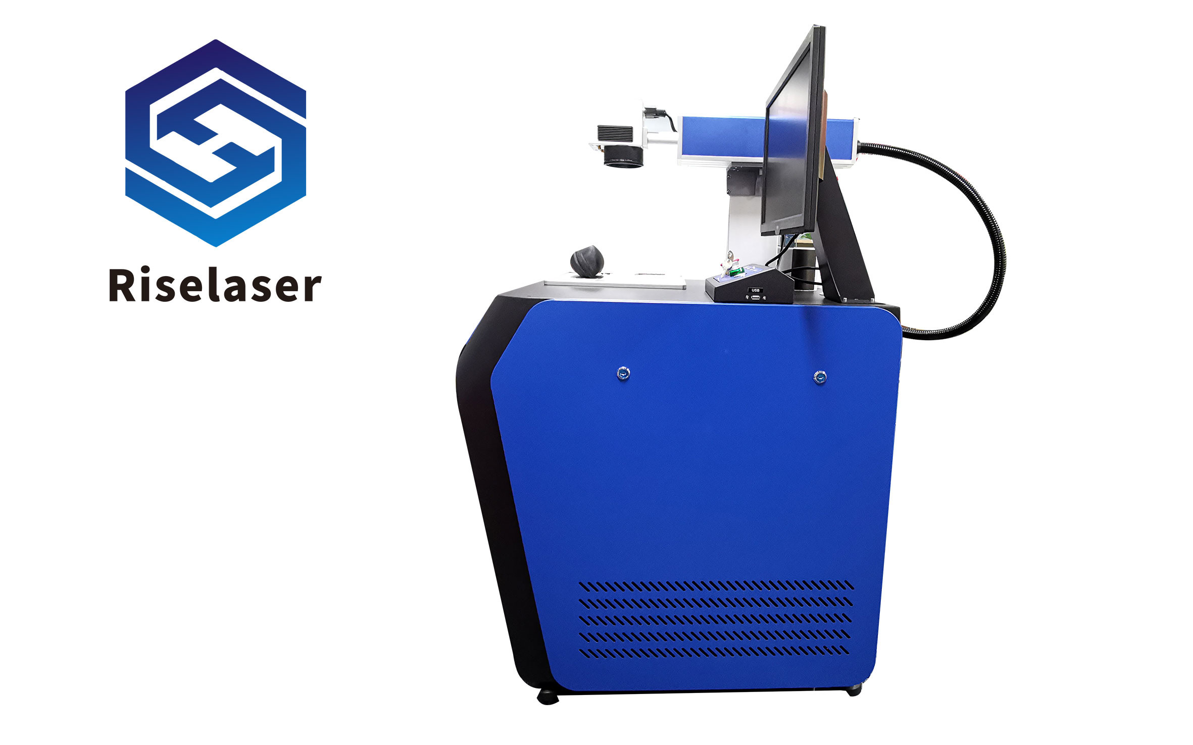 Metal 60khz 1064nm 20w Desktop Laser Marking Machine
