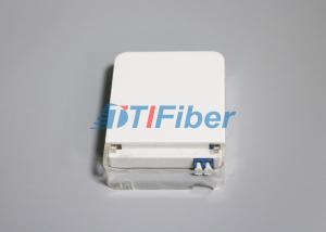 Quality Indoor Fiber Optic Terminal Box With LC Duplex Fiber Optic Adapters , Optical Splitter Box wholesale