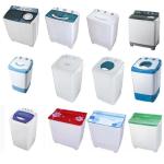 White Top Loading Washing Machine 7 Kg Semi Automatic 110V 220V