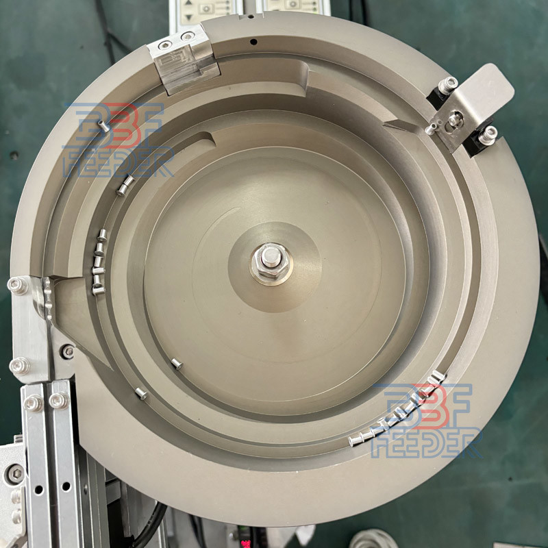 CE Certified Vibratory Bowl Feeder Anti-Static Screws Nuts Automatic Feeding System