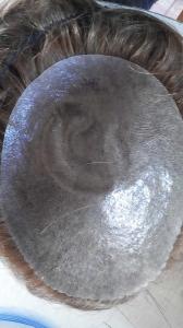 Quality Factory Price Thin Skin Men's Toupee Customized and Stock European Hair Natural Hairline wholesale