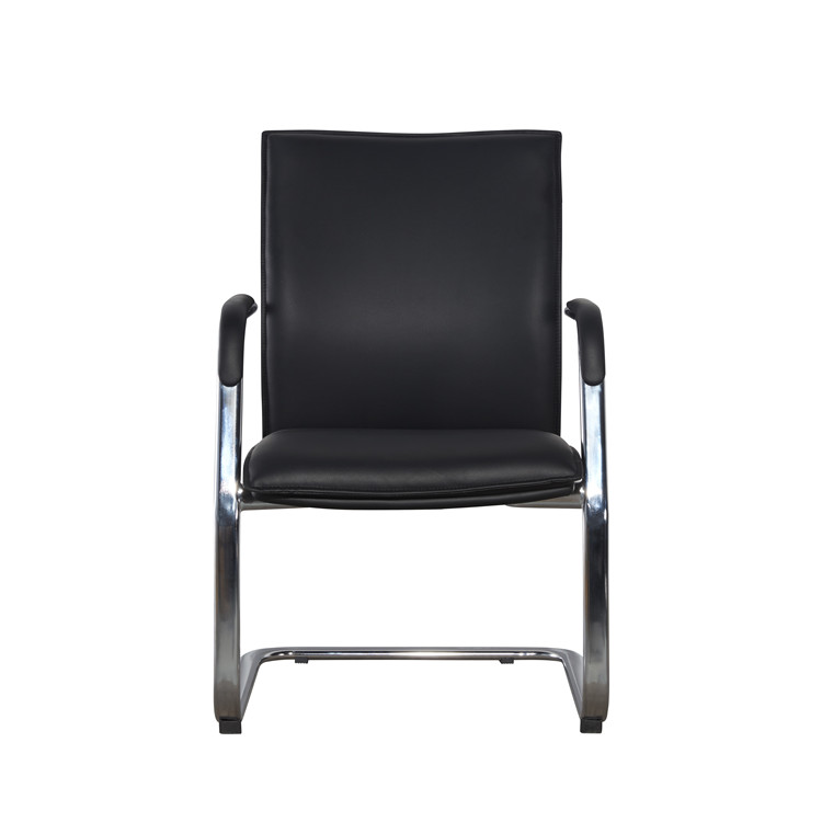 2mm Tube Revolving Computer Desk Chair Staff 3d Adjust Without Wheels BIFMA