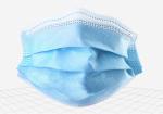 Public Adult 3 Ply Face Mask Blue White Green Customized Color And Size