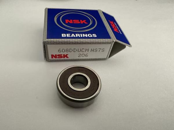 High Speed Miniature Deep Groove Ball Bearings NSK 608DDUCM Weight 0.012kgs
