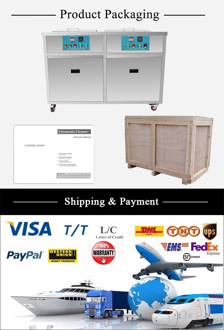 CE Stamping Parts 175L Multi Tank Ultrasonic Cleaner For Oil Removal