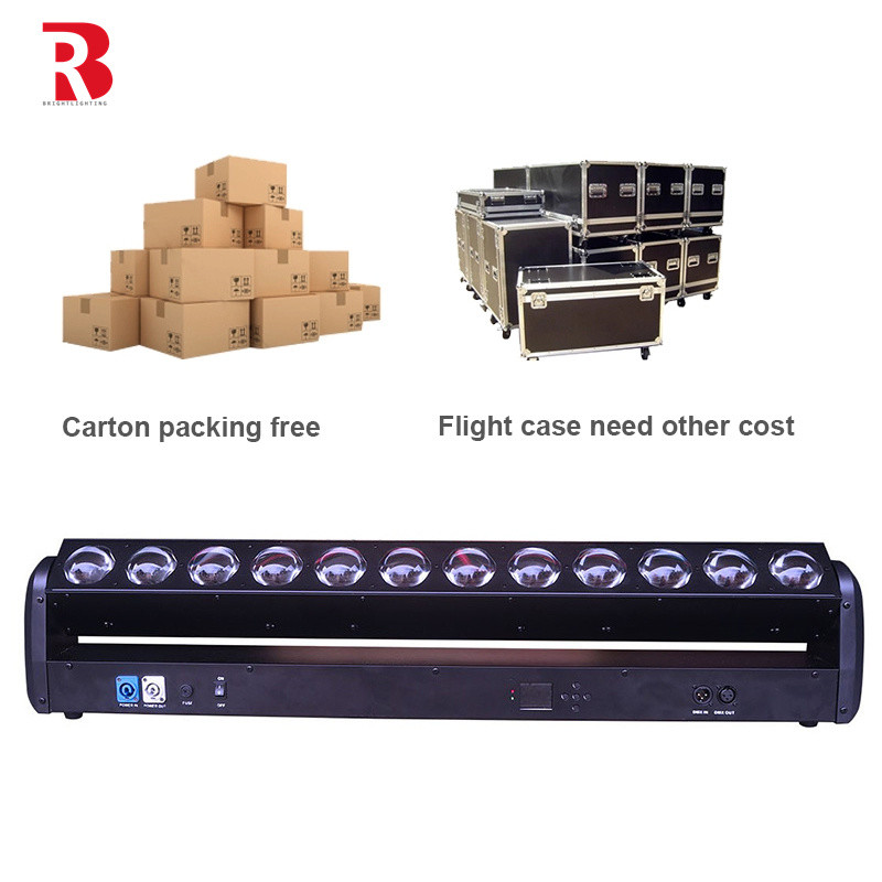 12pcsx30W Moving Head LED Stage Light Bar Backcolor Marco Effect