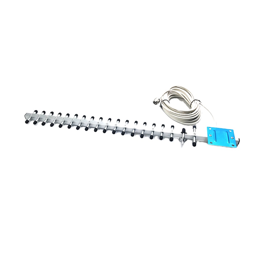 50ohm Input Impedance 16dBi 4G Outdoor Yagi Antenna 600-2700MHz for LTE Coverage