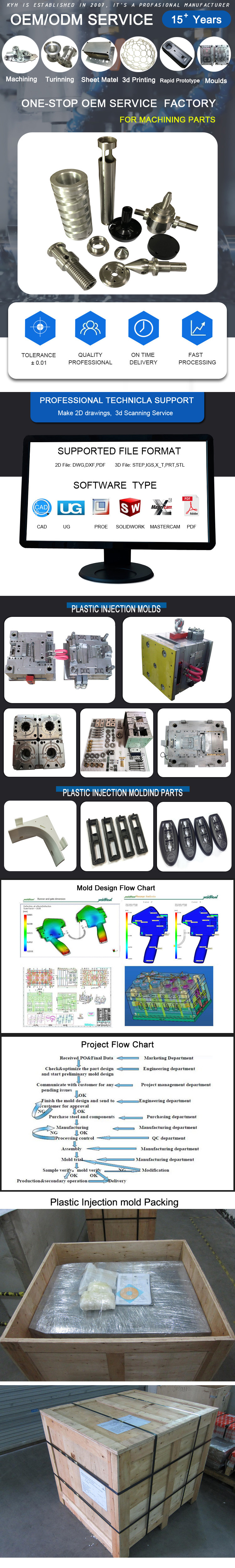 OEM Cases Plastic Injection Moulding Die Makers Cold Runner Hot Runner