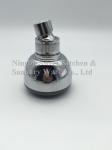ABS plastic material 3 inch round chrome plating shower head top shower rain
