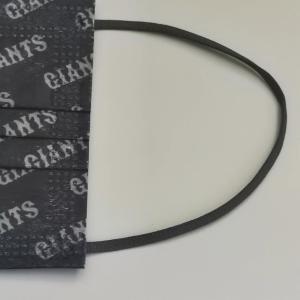 Quality Black Earloop Elastic Cord Band 3mm 3.5mm 4mm Face Mask Accessories wholesale