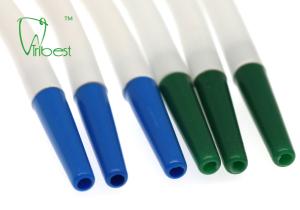 Quality Universal Disposable Dental Surgical Tip PVC Dental Suction Tip Blue Green wholesale