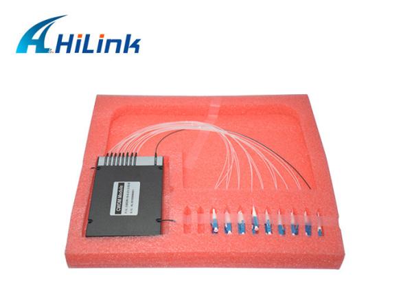 ABS Box 16 Channels Single Fiber CWDM Optical Mux Demux LC/UPC Connector RoHS